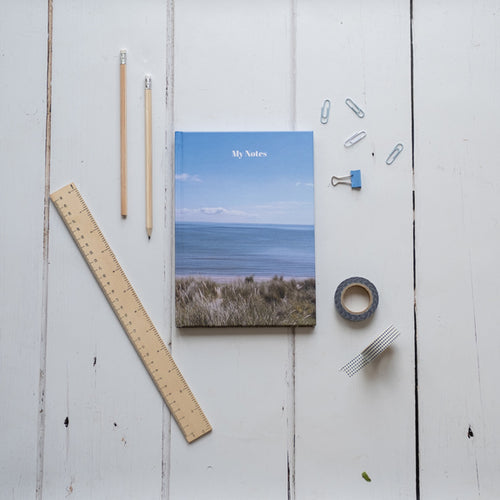 Personalised a4 notebook with custom photo on cover