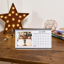Load image into Gallery viewer, Personalised Desk Photo Calendar 
